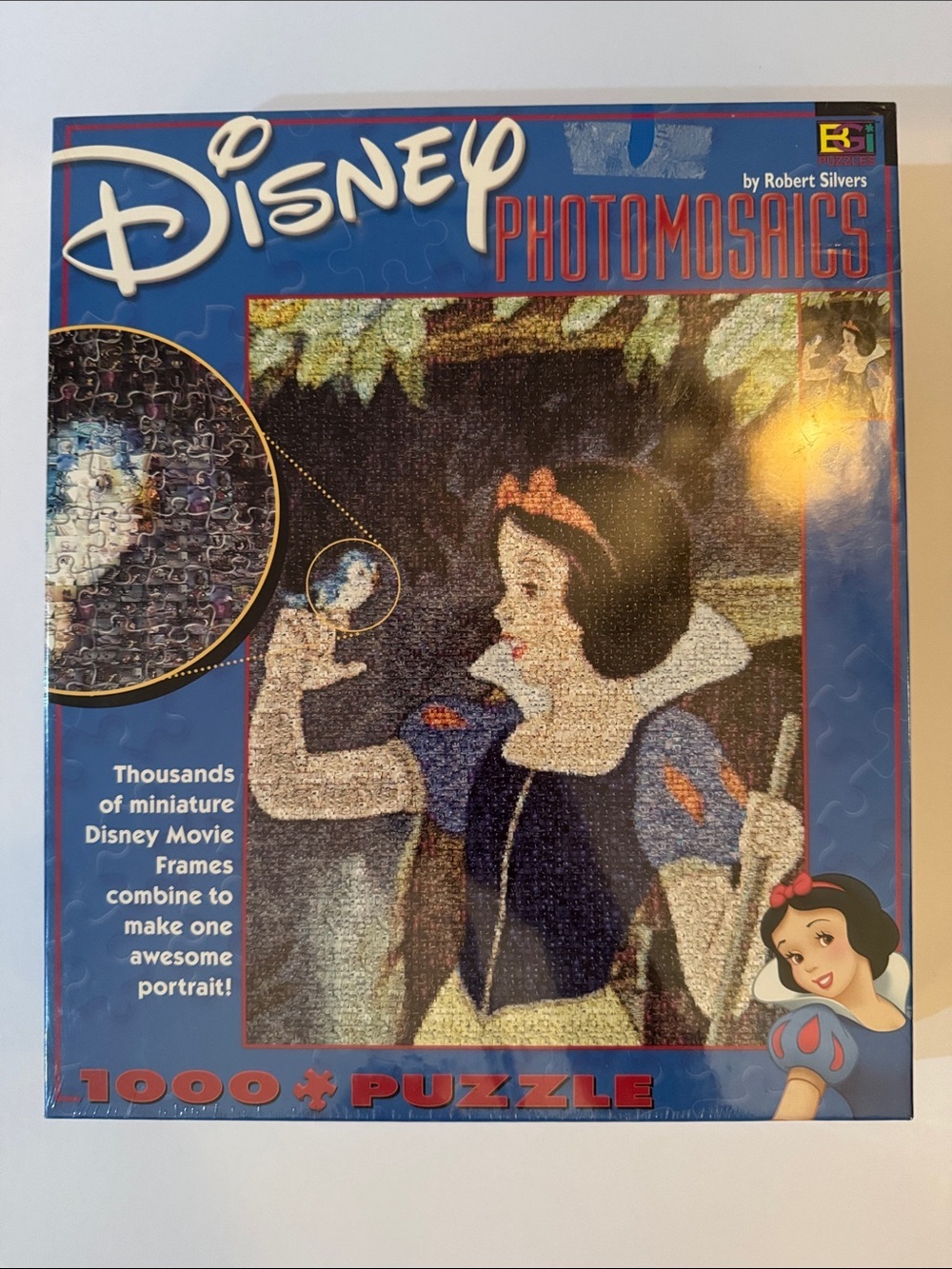 Disney Photomosaic Snow White and the Seven Dwarfs Jigsaw Puzzle Buffalo Games